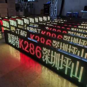 Programmable Bus Station Broadcaster Destination <strong>Led</strong> Sign Moving Message Advertising Screen Full Color Desktop <strong>Led</strong> Display <strong>Board</strong> - Product Image 2
