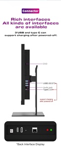 High-end คอมพิวเตอร์ตั้งโต๊ะแบบกำหนดเอง30นิ้ว PC All-in-one เดสก์ท็อปคอมพิวเตอร์แบบ SSD All-in-One - Product Image 3