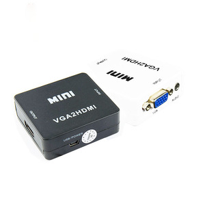 VGA2HDMI Mini <strong>HD</strong> CVBS VGA to HDMI Adapter <strong>HD</strong> Video Converter with Good Price VGA to HDMI