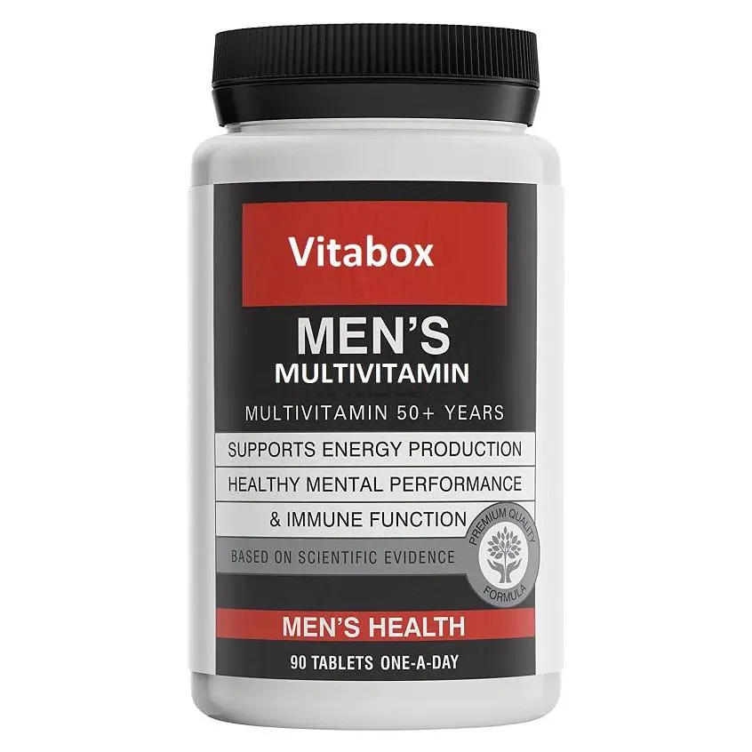 Oem Man Support Multi vitamin Tablette Nahrungs ergänzungs mittel Männer Centrum Silber Multi vitamine Tabletten