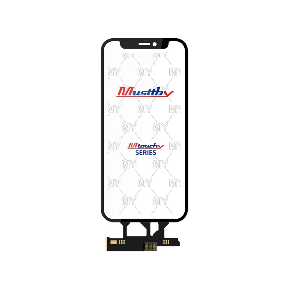 NOVECEL Musttby NO TOUCH IC Digitizer Screen Glass Com Cola OCA Para iPhone 12 mini 12 mini Resolva o Problema Pop-up da Tela