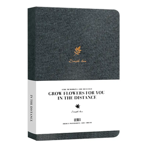Cuaderno de tamaño A5/A6/B5 de gran venta con nuevo diseño, 112 hojas, cubierta de tela con logotipo personalizado para uso escolar, oficina y escritura