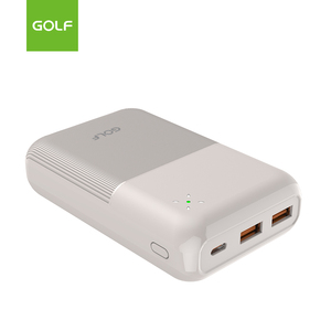 Taşınabilir lityum pil şarj cihazı çift <span class=keywords><strong>USB</strong></span> hızlı şarj PD 20W özelleştirilmiş Mini boyutu büyük kapasiteli mobil şarj 20000mAh