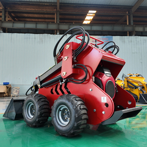 Бесплатная доставка, Рабочий вес, мини-колесо/гусеничный погрузчик с лесным мульчером, газонокосилка - Product Image 4