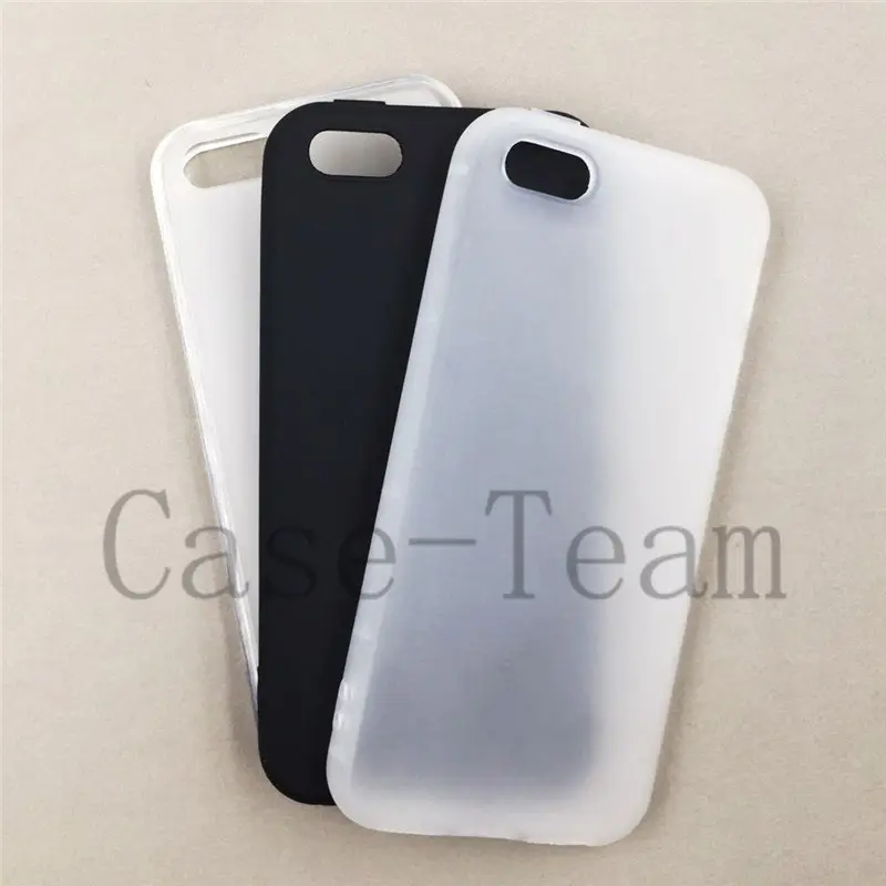 Manufacturer Wholesale Matte TPU Cases Soft Frosted Back Cover Silicone Mobile Phone Case For Apple iPhone 5C Black