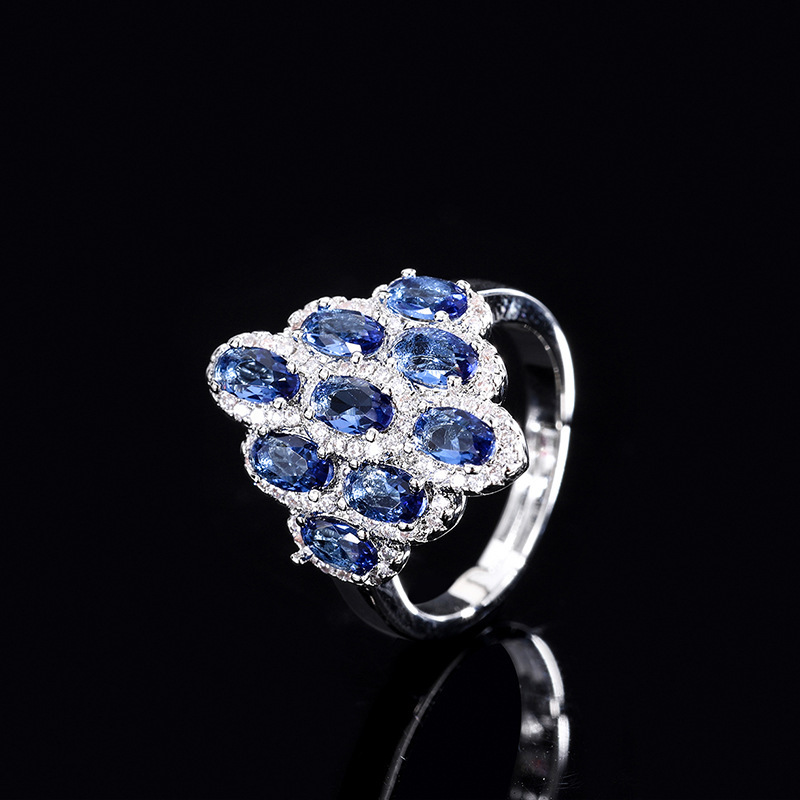Bague bleue