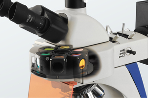 BestScope BS-2063FT Trinocular LED floresan biyolojik mikroskop Mercury lamba ve B & G filtre ve 0.5X c-mount adaptörü - Product Image 2