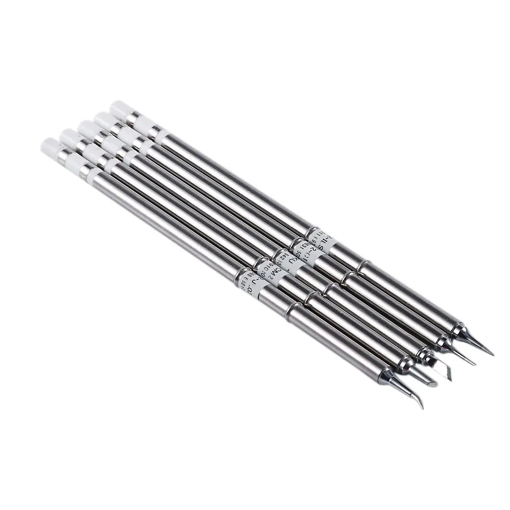 Stainless Steel Material Lead Free Environment-friendly High Anti-oxidation 14 Types T12 Series Solder Tips