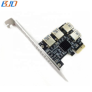 PCI-E 1X-4 x USB 3.0 (PCIe X1 sinyali) konektör genişletme yükseltici kartı - Product Image 2