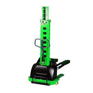 Self <strong>Loading</strong> Stacker <strong>Machinery</strong> 0.5ton 1 Ton 1.3m 1.6 Meter Semi Electric Self Lifting Stacker <strong>Unloading</strong> Apilador Electrico - Product Image 2