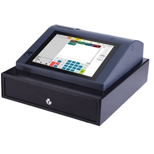 Bimi 10.1&quot; Touch Android Electronic Cash Register with Software with Drawer - Product Image 1