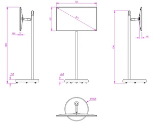 32インチインセルタッチディスプレイスマート回転スクリーンAndroidTVデザイン付き - Product Image 6