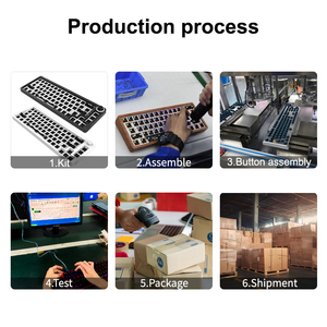 Hot bán af840 Ergonomic OEM không thấm nước cơ khí RGB chơi game Bàn phím Clavier <span class=keywords><strong>svenska</strong></span> protector de teclado - Product Image 3