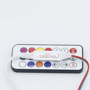 ミニRFRGBLEDコントローラー調光器DC5V-12V6A21キーRGB50503025LEDストリップライト用ワイヤレスリモコン - Product Image 4