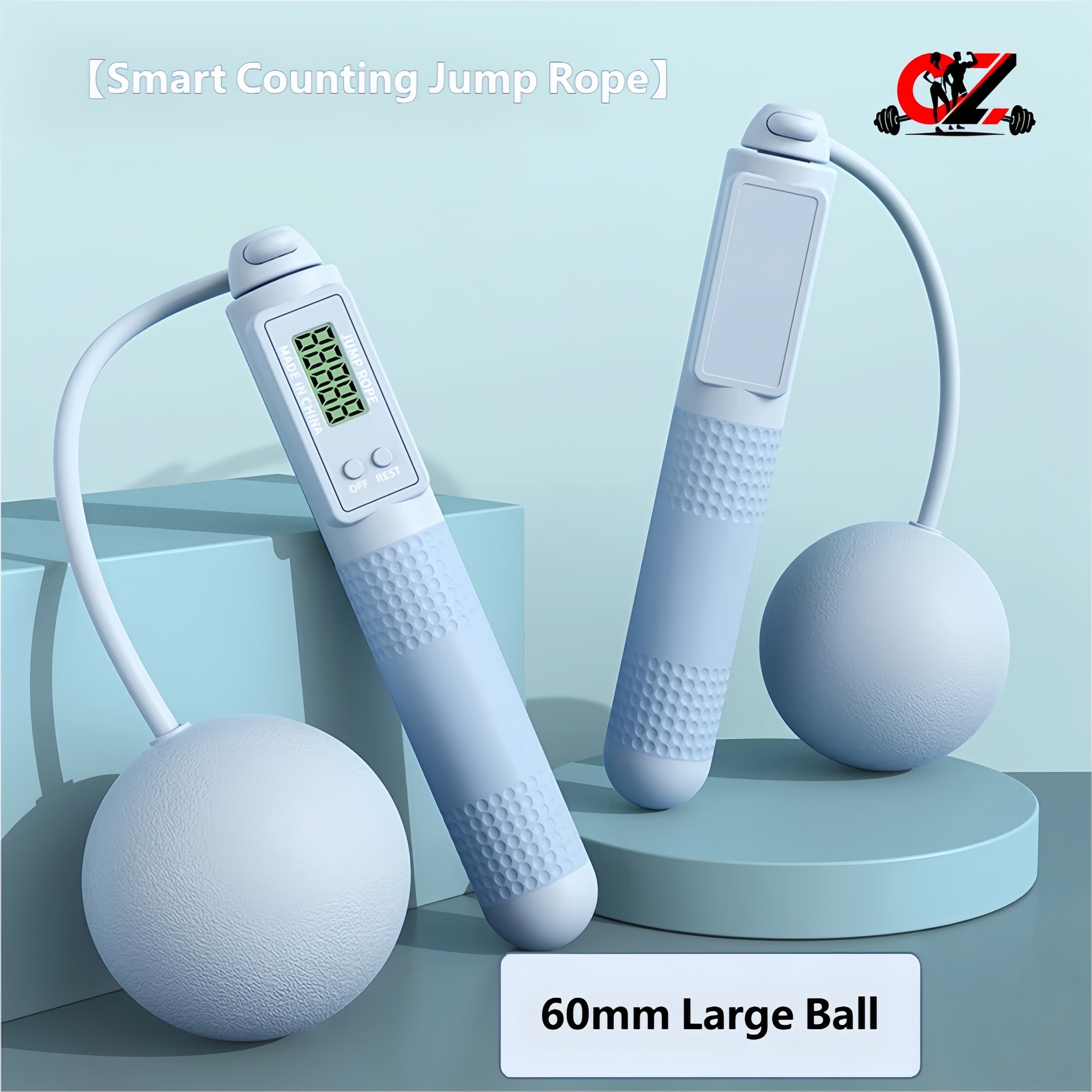Blue 60mm Weighted ball