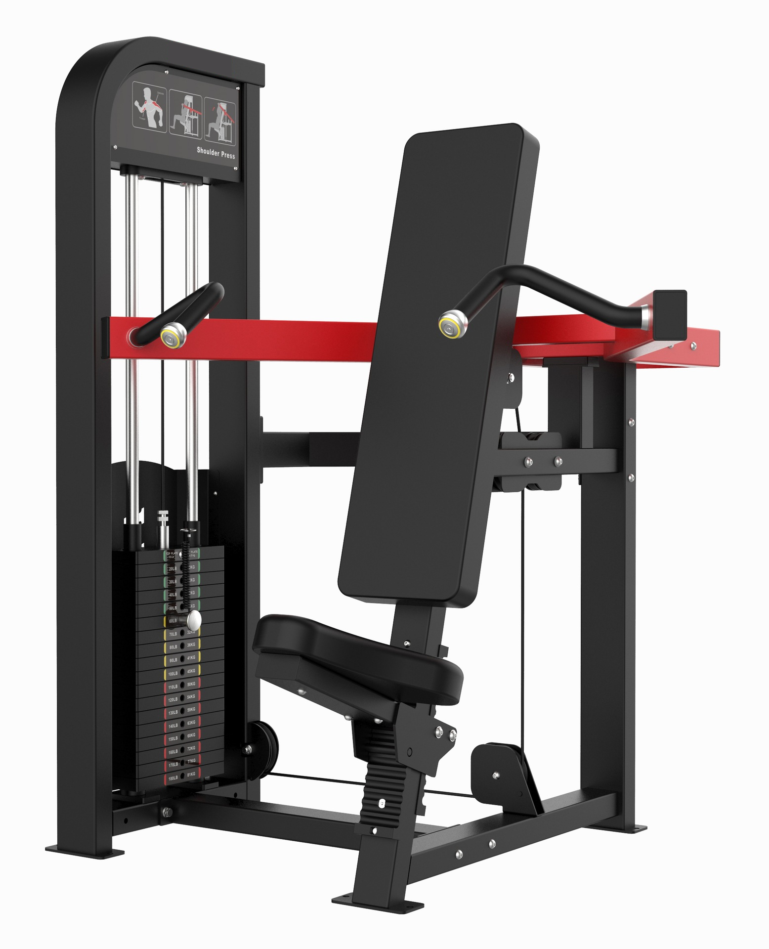 F008 Sitting shoulder lift