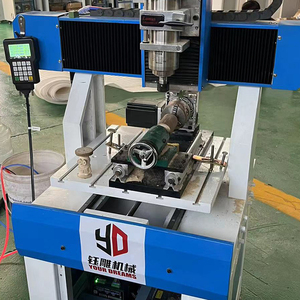 3D Mini Quatro Eixos CNC Router 6060 Mini Fresadora para Carpintaria