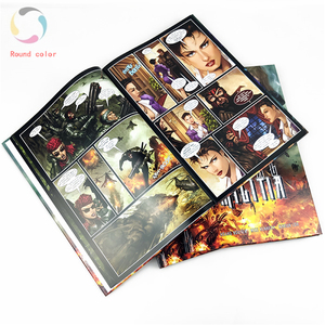 新设计的彩色儿童漫画书从中国快速交付由涂层和艺术纸板制成 - Product Image 5
