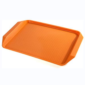 Thanh Lịch Không Thể Phá Vỡ ABS Nhựa Phục Vụ Khay Có Thể Tái Chế Thức Ăn Nhanh Khay Cho Nhà Sử Dụng Bền Quán cà phê Bộ Đồ Ăn - Product Image 5