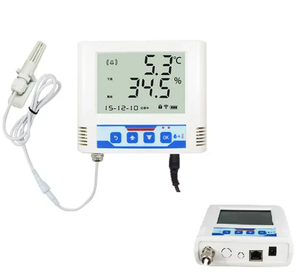 Sensor de alarma de temperatura wifi industrial Registrador de datos de temperatura y humedad inalámbrico - Product Image 3