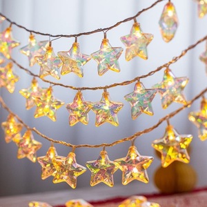 Christmas decoration battery powered <strong>multi</strong> <strong>function</strong> <strong>Led</strong> star 20Led Christmas Decoration Battery Operated Star <strong>Led</strong> <strong>string</strong> <strong>Light</strong> - Product Image 1