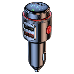 多功能蓝牙5.3 HiFi 30w快速充电器适配器音乐播放器音频接收器免提通话无线蓝牙车载套件 - Product Image 1