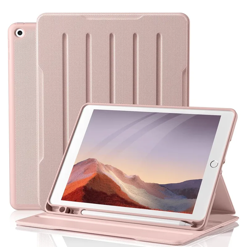 แท็บเล็ตที่กําหนดเองกรณี iPad กันกระแทกผู้ถือดินสอเมจิก PU หนังแท็บเล็ตสําหรับแท็บเล็ต iPad 10gen 10.9 นิ้วสําหรับ Ipad