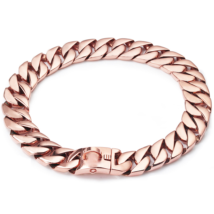 Collier en or rose