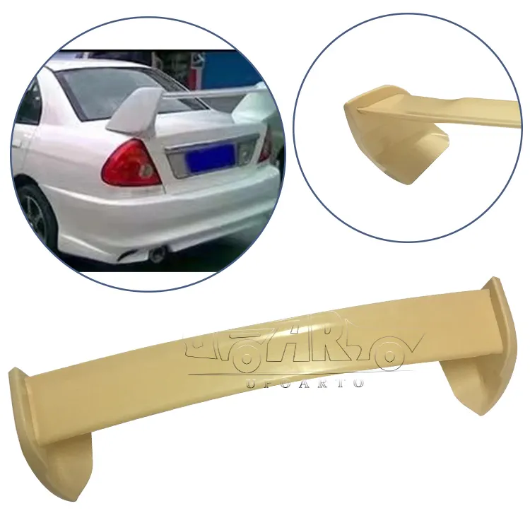 Spoiler para asas traseiras de fibra de carbono, novidade, atacado de fábrica, abs, fibra de carbono, para mitsubishi lancer evo 8 lancer evolução 2003 2004 2005