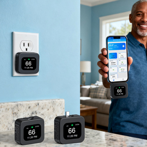 Bán buôn 6 trong 1 Detector <span class=keywords><strong>PM2</strong></span>.<span class=keywords><strong>5</strong></span> <span class=keywords><strong>PM10</strong></span> co CO2 hcho TVOC <span class=keywords><strong>Meter</strong></span> xách tay trong nhà chất lượng không khí màn hình với trong kho - Product Image 1