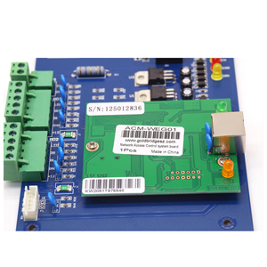 Freies SDK Software Einzelne Tür TCP/IP Netzwerk Access Controller PCB Board Wiegand Tor Access Control Panel