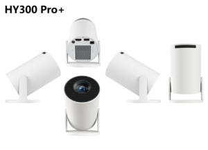 HY300โปรเจกเตอร์ขนาดเล็กแอนดรอยด์สมาร์ทโปรเจคเตอร์มินิบีมเมอร์4K Hy300โปรเจกเตอร์ - Product Image 5