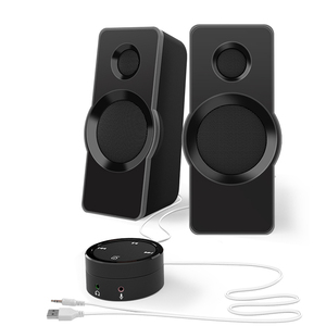 Venta caliente buen sonido fácil de contactar TV con cable útil sistema de juegos popular computadora de escritorio de gama alta 2,0 PC altavoz Bluetooth - Product Image 1
