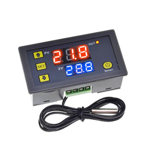 Controlador de temperatura de alta precisión Pantalla digital Interruptor de control de temperatura Miniatura 12V24V/AC220V W3230 para módulo