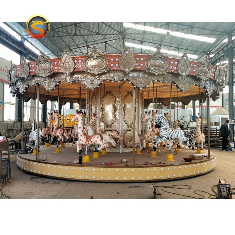 Carnevale a tema parco carosello fornitore bambini giostra gioco merry go round Giostre per prezzo a buon mercato