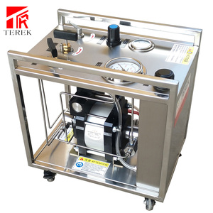 TEREK Portable Type Plumbing Tools <strong>Pipeline</strong> <strong>Hydrostatic</strong> Water Pressure <strong>Testing</strong> Pump test Bench - Product Image 1