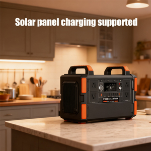 Trạm điện di động 1000W, dung lượng 327600mAh, máy phát điện ngoài trời, sạc năng lượng mặt trời, nguồn điện dự phòng cho cắm trại và khẩn cấp - Product Image 5