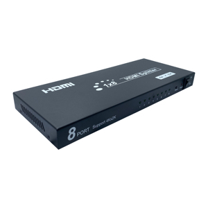SM4K108 Fjgear Divisor HDMI personalizado 4K x 2K con Audio 1 Entrada 8 Salida Divisor HDMI 8 Puertos 1X8 4K Divisor - Product Image 2