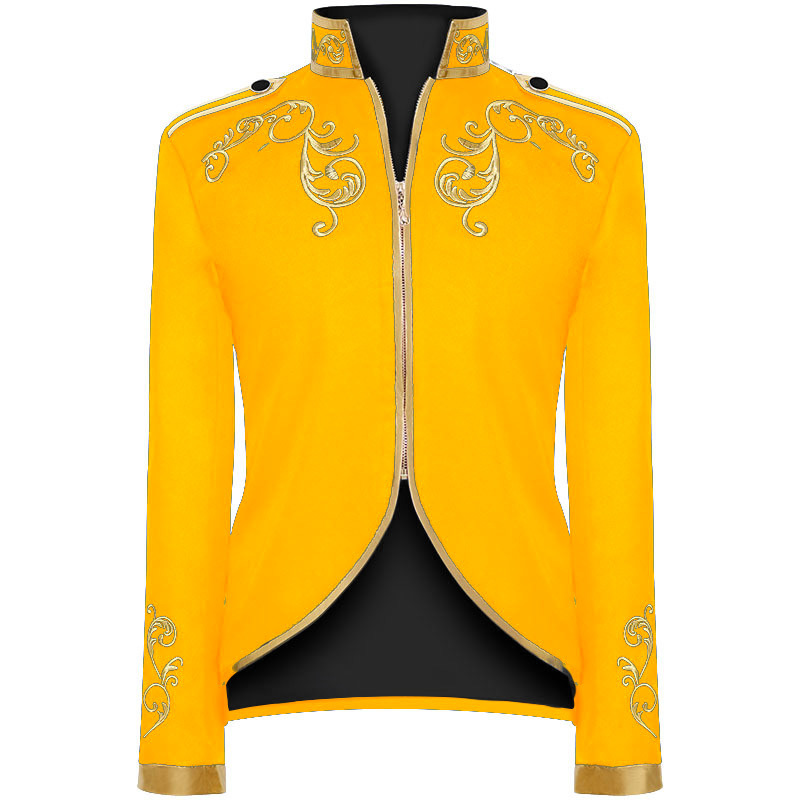 Costume prince de cour jaune