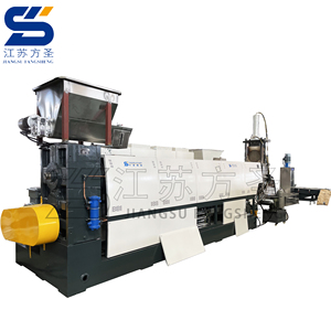 300-500千克/h二手HDPE LDPE薄膜袋塑料颗粒挤出机制粒机制粒机 - Product Image 1