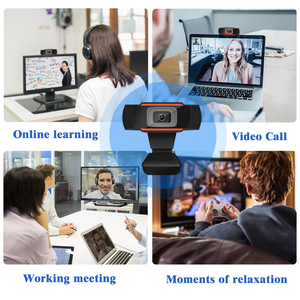 1080P FHD Video USB Computer Webcam CMOS Imaging Sensor Eingebautes Mikrofon für PC Einfache Installation für Live-Streaming-Konferenzen - Product Image 6