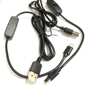 USB di Tipo C 5V 3A Cavo di Ricarica per Raspberry Pi 4 Cavo di Alimentazione con Interruttore ON/OFF per RPI 4 Modello B RPI 4B di Calcolo - Product Image 5