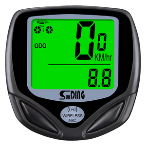 Sunding Ordenador de bicicleta inalámbrico velocímetro ciclismo odómetro Ciclo de Sensor de velocidad impermeable - Product Image 1