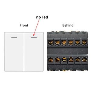 86 Type White Wall Switch Socket Accessories PC Frame and <strong>Functional</strong> Module 52 * 52mm Can Be Freely Combined