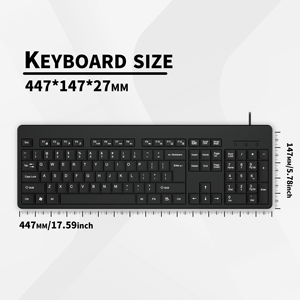 <strong>2</strong>.4GWireless <strong>Mouse</strong> <strong>Keyboard</strong> and <strong>Mouse</strong> Combo Waterproof Wireless <strong>Keyboard</strong> <strong>Mouse</strong> Usb Receiver Technology Set - Product Image 5