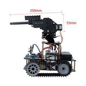 ACEBOTT 4WD macchina fotografica di ripresa serbatoio Robot intelligente auto Starter Kit Maker educazione AI programmazione per Arduino Robotics Kit - Product Image 6