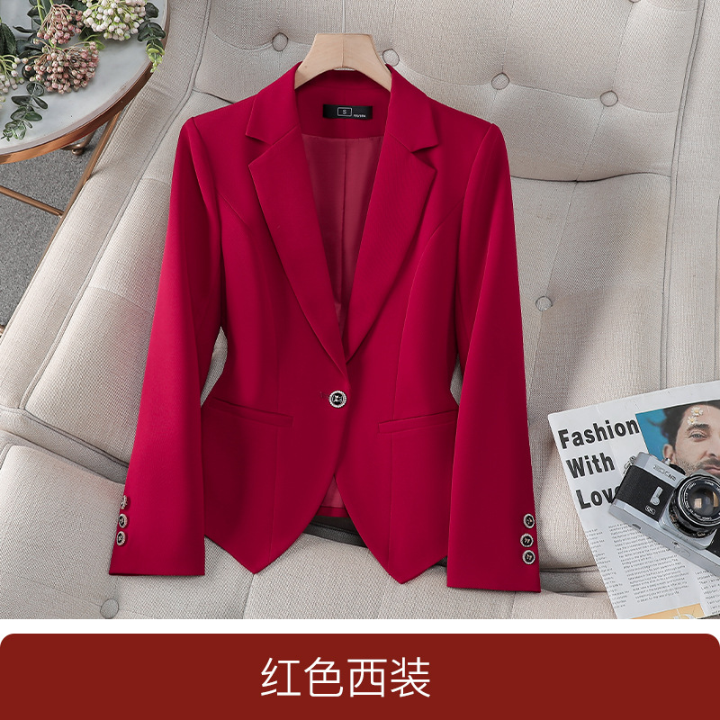 red suit