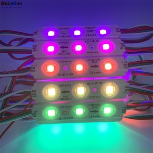 DC12VスマートフルカラーRGB WS 2811 19703 IC SPIドリームアドレス可能カラー5050 SMD 3 LEDピクセルモジュールライト3Dサインレター用