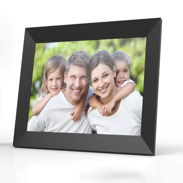 10.1 Inch Mirror Plastic Photo Hd Digital Frame Picture Video Playback As Advertising Player Cinema loop Photo Frame
