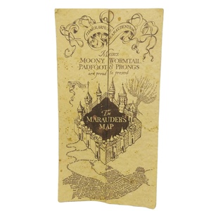 2022 Universal 77X22cm Wizarding World Magic <strong>Marauders</strong> Map of Gift for Halloween Day - Product Image 1